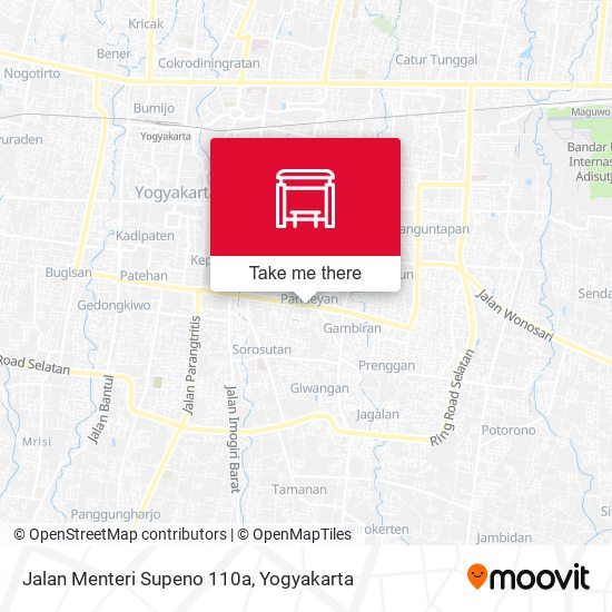 Jalan Menteri Supeno 110a map