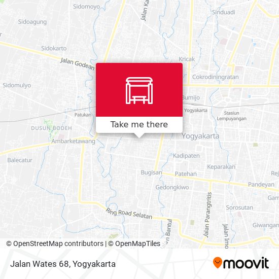 Jalan Wates 68 map