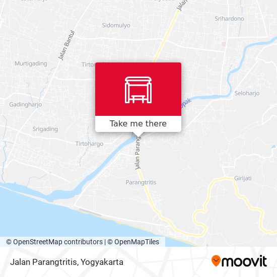 Jalan Parangtritis map