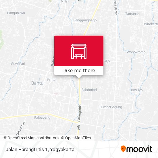 Jalan Parangtritis 1 map