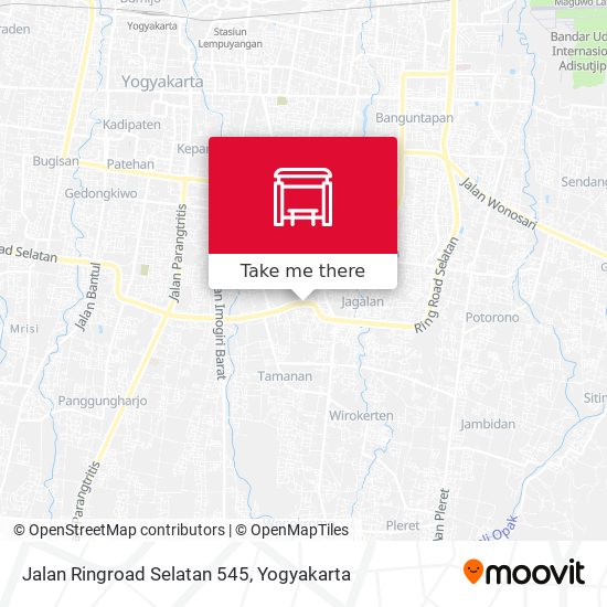 Jalan Ringroad Selatan 545 map