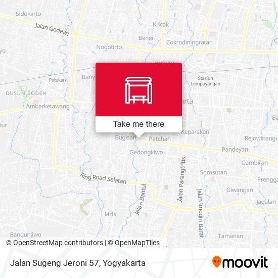 Jalan Sugeng Jeroni 57 map