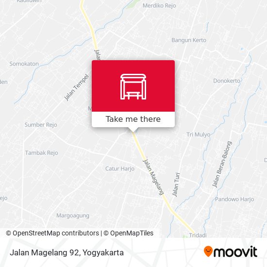 Jalan Magelang 92 map