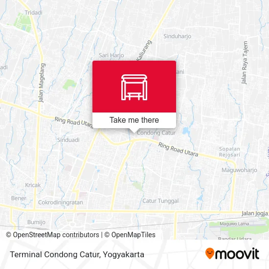 Terminal Condong Catur map