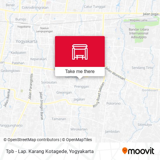 Tpb - Lap. Karang Kotagede map