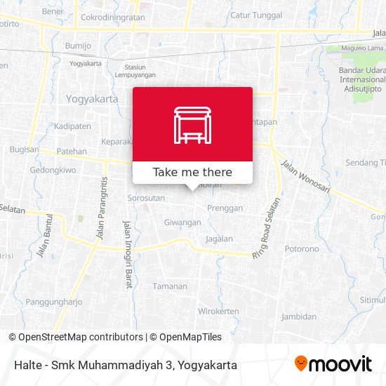 Halte - Smk Muhammadiyah 3 map