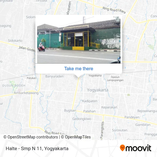 Halte - Smp N 11 map