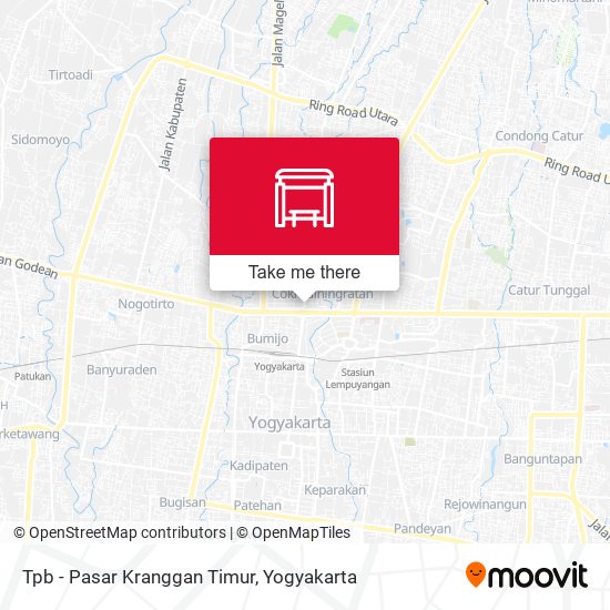 Tpb - Pasar Kranggan Timur map