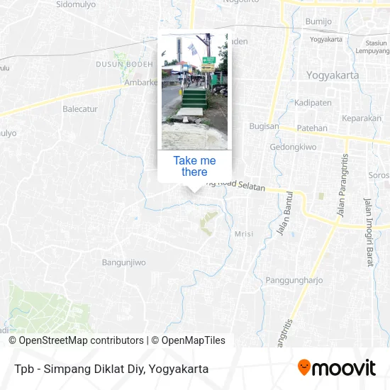 Tpb - Simpang Diklat Diy map