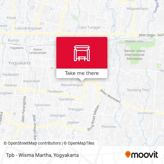 Tpb - Wisma Martha map