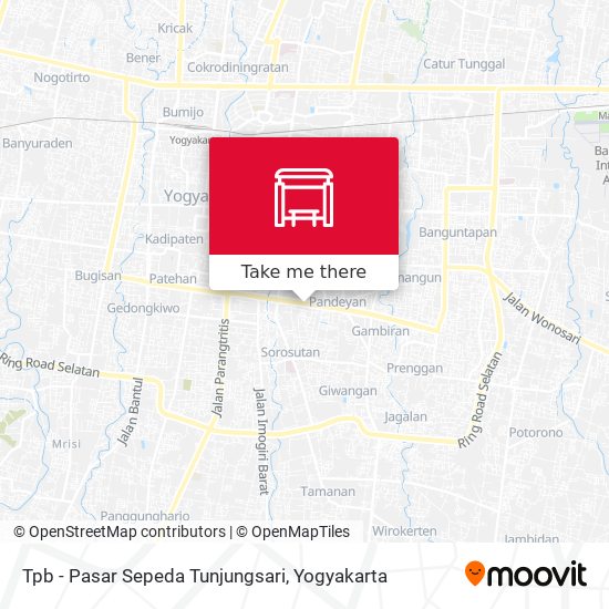 Tpb - Pasar Sepeda Tunjungsari map