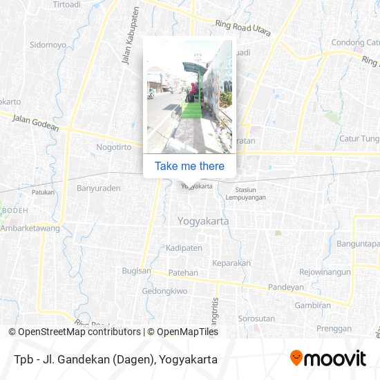 Tpb - Jl. Gandekan (Dagen) map