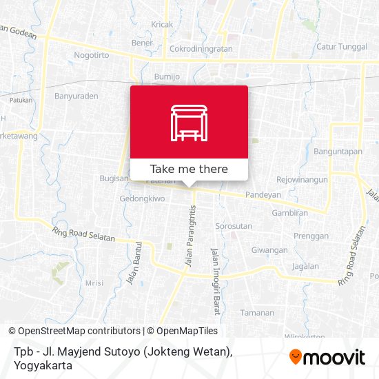 Tpb - Jl. Mayjend Sutoyo (Jokteng Wetan) map