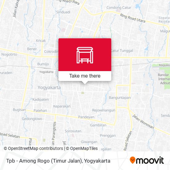 Tpb - Among Rogo (Timur Jalan) map