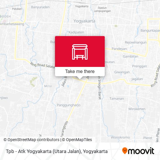 Tpb - Atk Yogyakarta (Utara Jalan) map