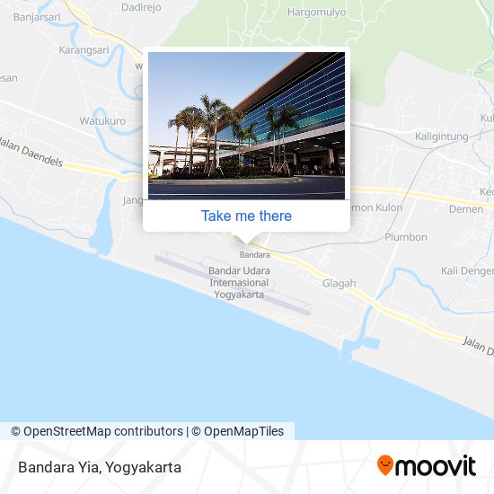 Bandara Yia map