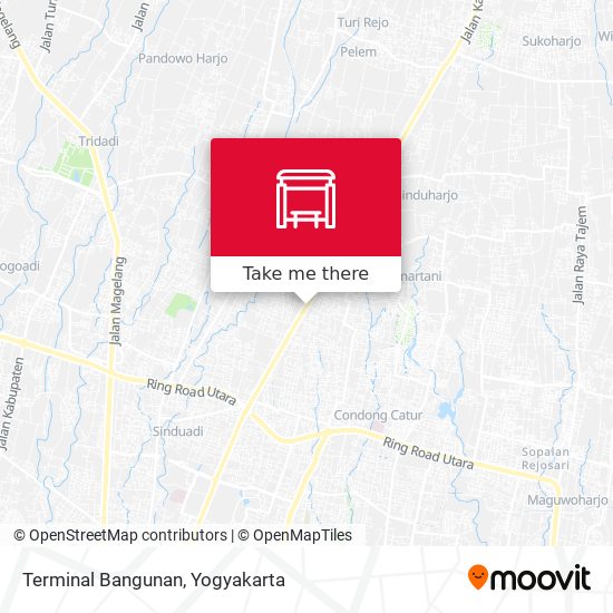 Terminal Bangunan map