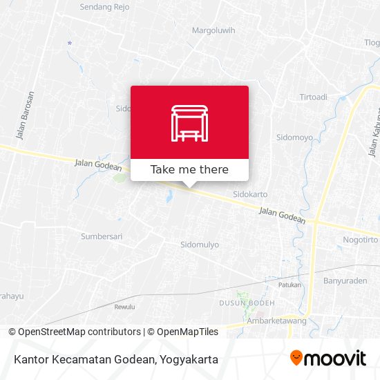 Kantor Kecamatan Godean map