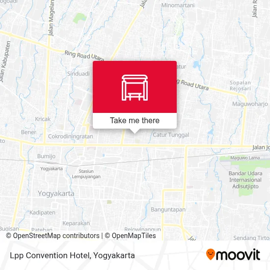 Lpp Convention Hotel map