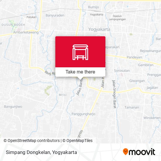 Simpang Dongkelan map