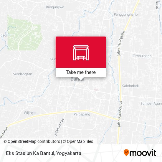 Eks Stasiun Ka Bantul map