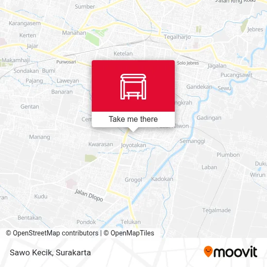 Sawo Kecik map