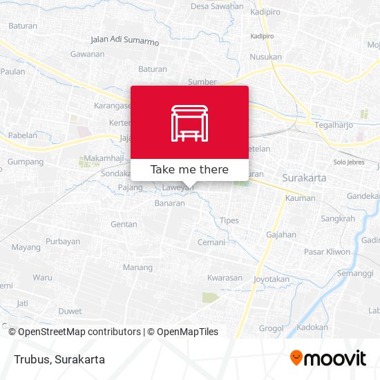 Trubus map