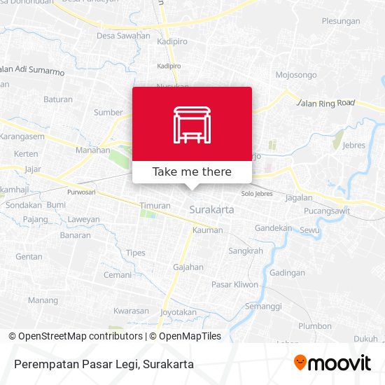 Perempatan Pasar Legi map