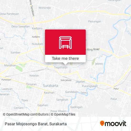 Pasar Mojosongo Barat map