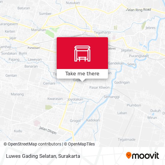 Luwes Gading Selatan map