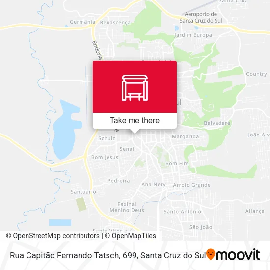 Rua Capitão Fernando Tatsch, 699 map