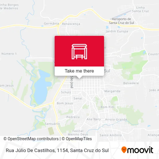 Rua Júlio De Castilhos, 1154 map