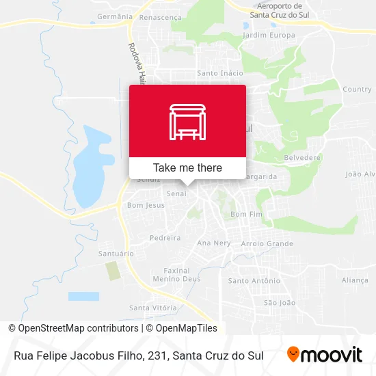 Rua Felipe Jacobus Filho, 231 map