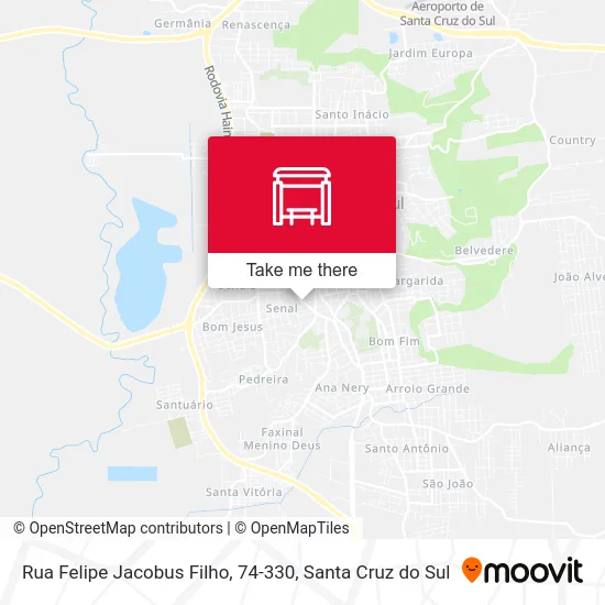 Rua Felipe Jacobus Filho, 74-330 map