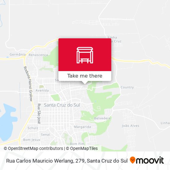 Mapa Rua Carlos Mauricio Werlang, 279