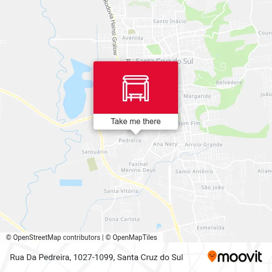 Rua Da Pedreira, 1027-1099 map