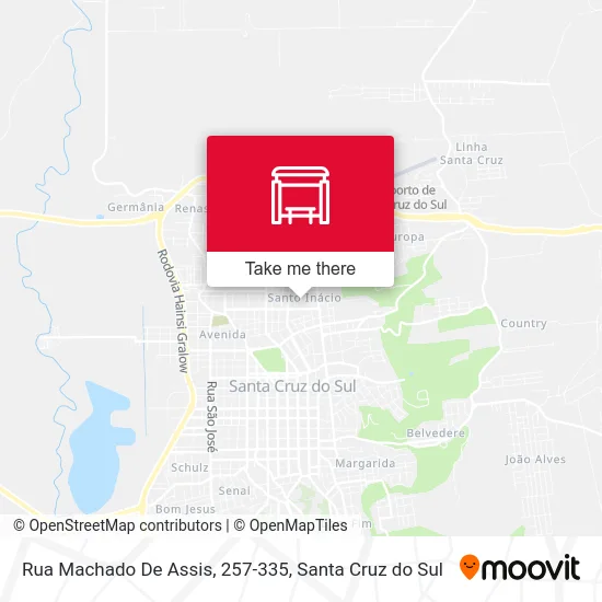 Rua Machado De Assis, 257-335 map