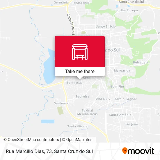 Rua Marcílio Dias, 73 map