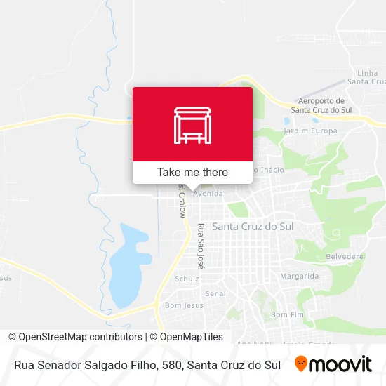 Rua Senador Salgado Filho, 580 map