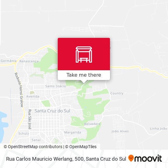 Mapa Rua Carlos Mauricio Werlang, 500