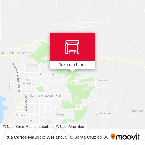 Rua Carlos Mauricio Werlang, 510 map