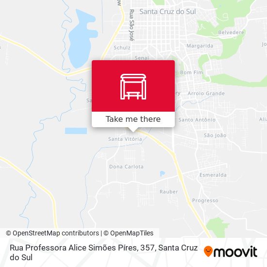 Rua Professora Alice Simões Píres, 357 map
