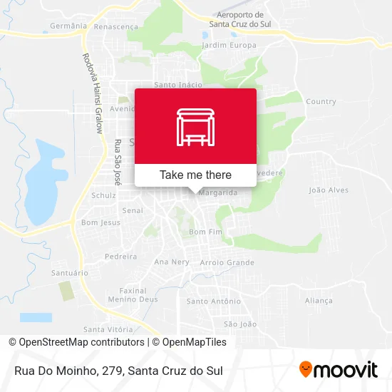Rua Do Moinho, 279 map