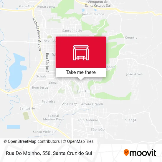 Rua Do Moinho, 558 map