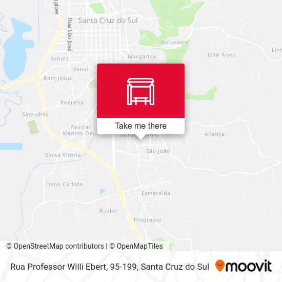 Rua Professor Willi Ebert, 95-199 map