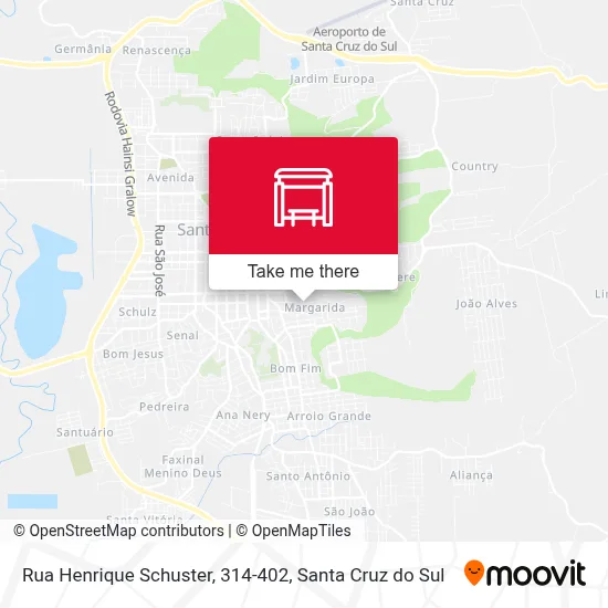 Rua Henrique Schuster, 314-402 map