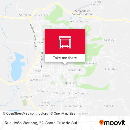 Rua João Werlang, 22 map