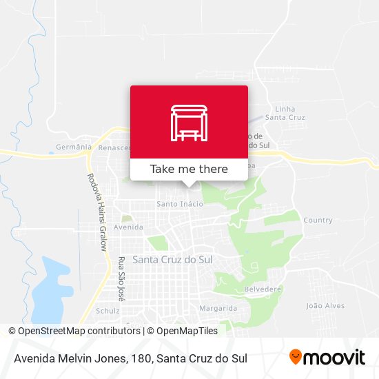 Mapa Avenida Melvin Jones, 180