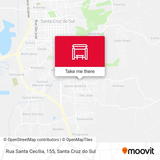 Rua Santa Cecília, 155 map