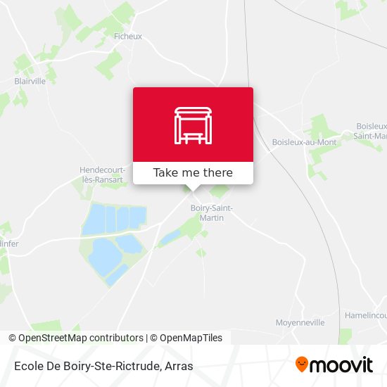 Ecole De Boiry-Ste-Rictrude map